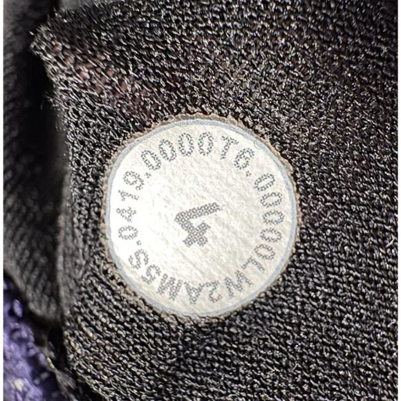 EXCELLENT Lululemon Energy Sports Yoga Bra Nulux Medium Support Purple Blue 4 - Picture 8 of 10